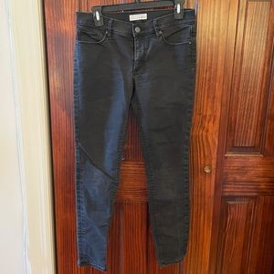 LOFT Black Jeans 6/28 Petite